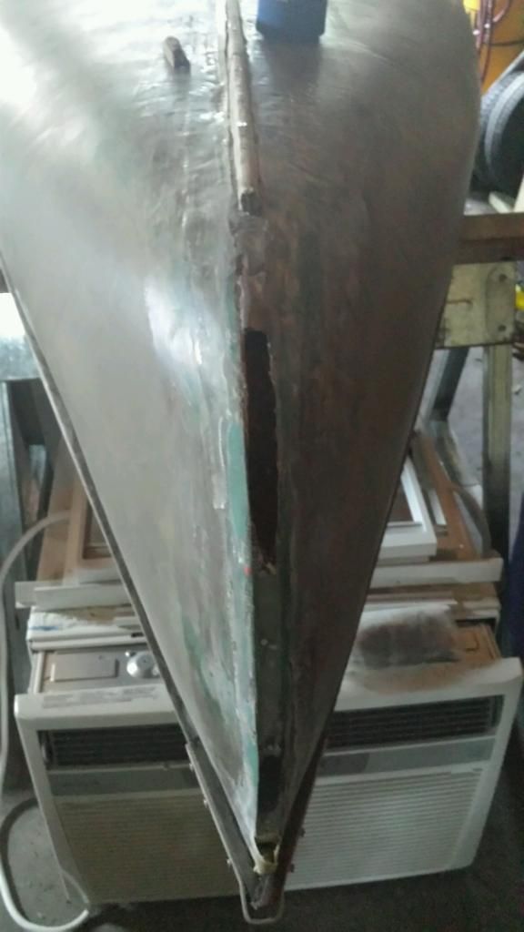 Fiberglass canoe repair Boat Design Net